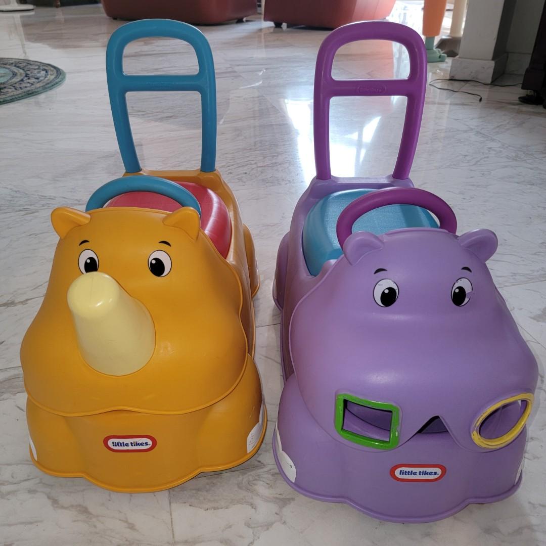 Little tikes scoot around hippo on sale