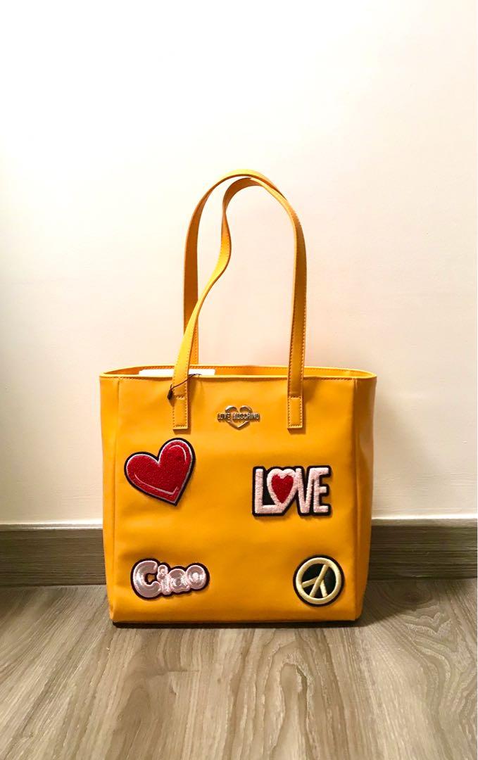 Love Moschino Yellow Bag