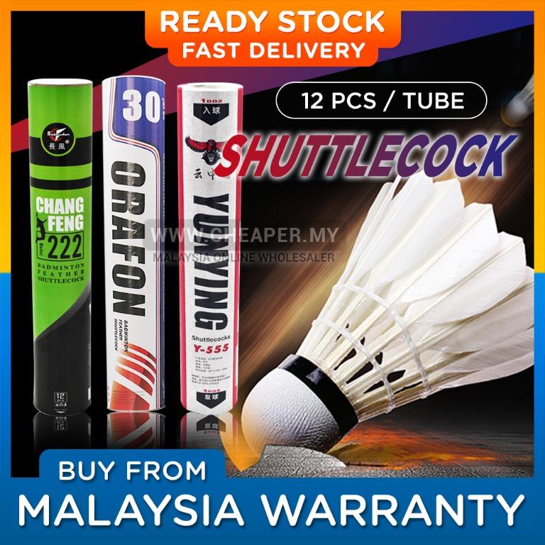 Badminton sales shuttlecock malaysia