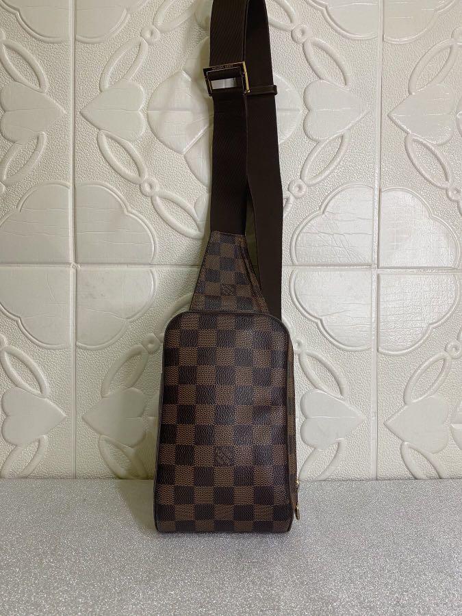 Preloved LV GERONIMO DAMIER BODYBAG, Luxury, Bags & Wallets on Carousell