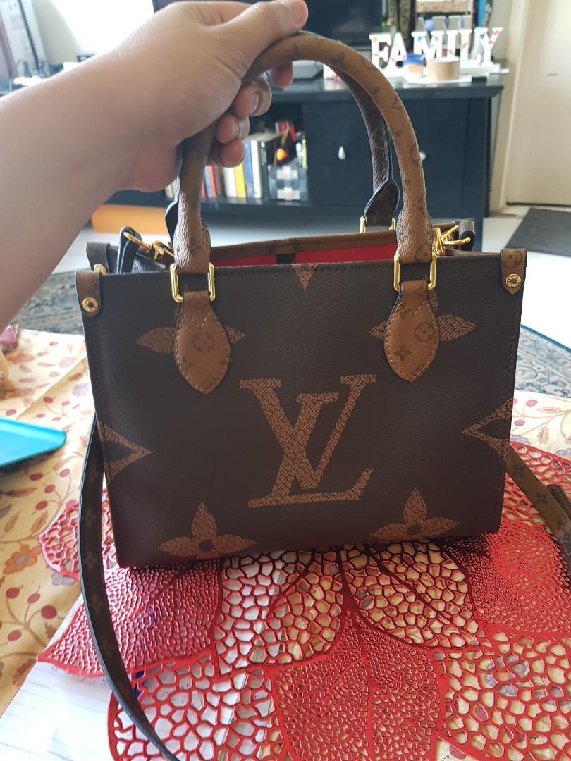 Lv on the go 2 way small size, Women's Fashion, Bags & Wallets