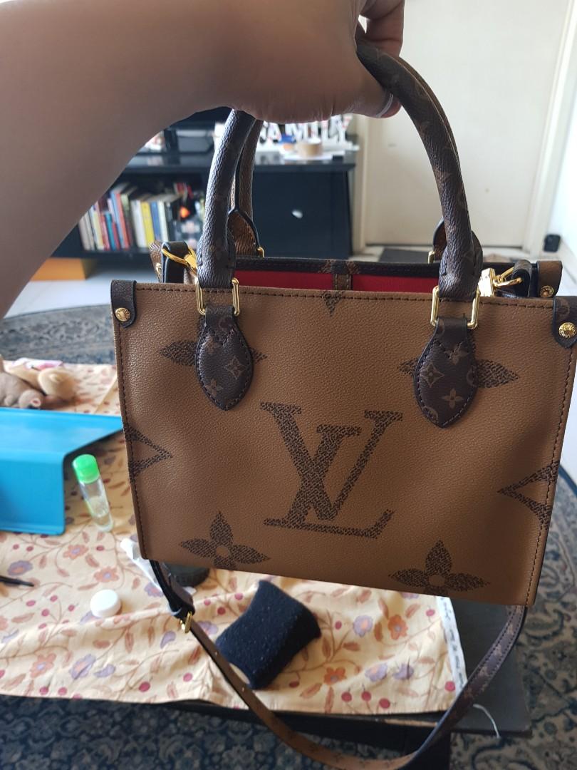 Lv on the go 2 way small size, Women's Fashion, Bags & Wallets