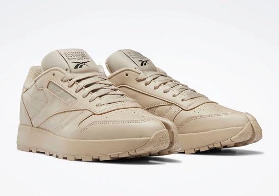 tan reebok shoes