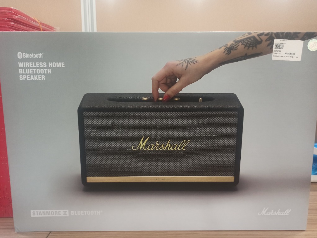 Marshall Wireless Home Bluetooth Speaker, Audio, Soundbars, Speakers
