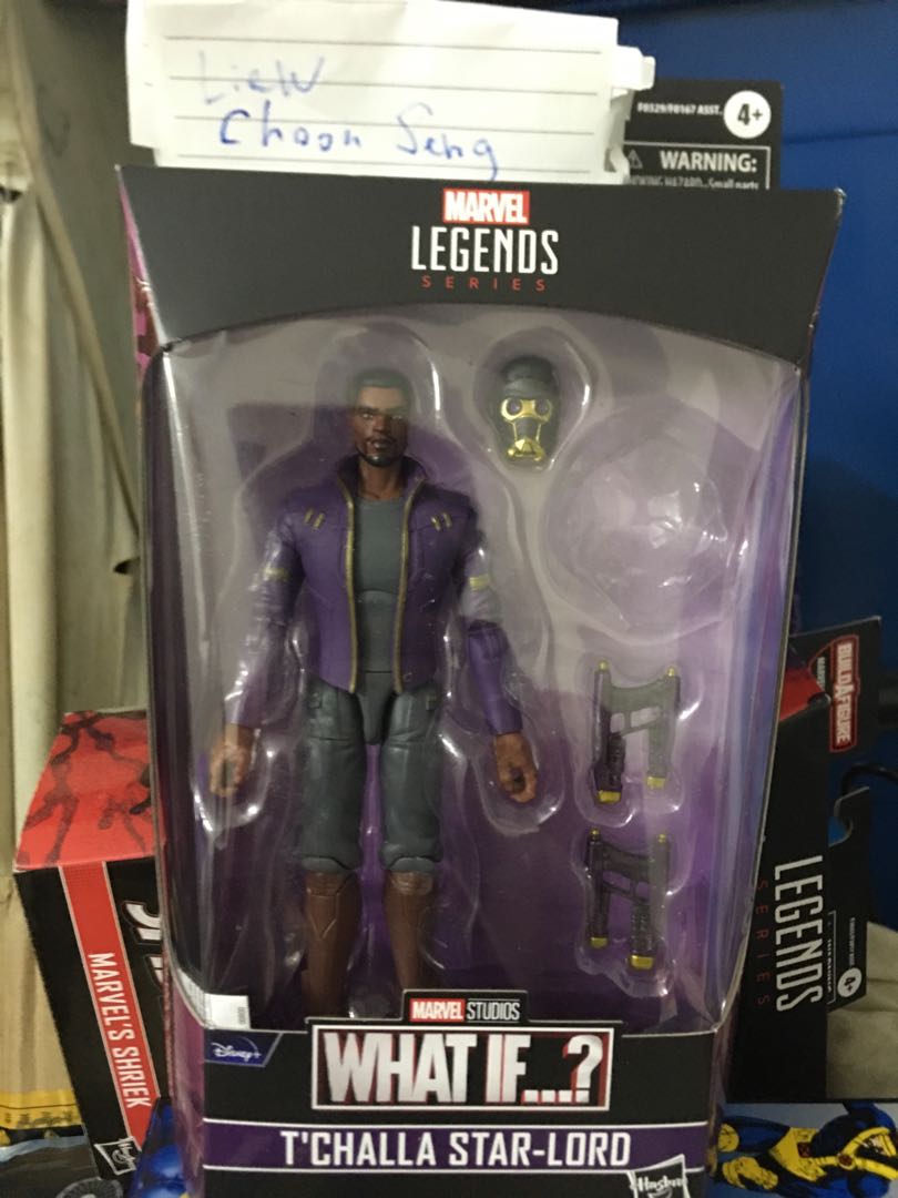 Hasbro Marvel Legends What If…? “T'challa Star Lord”