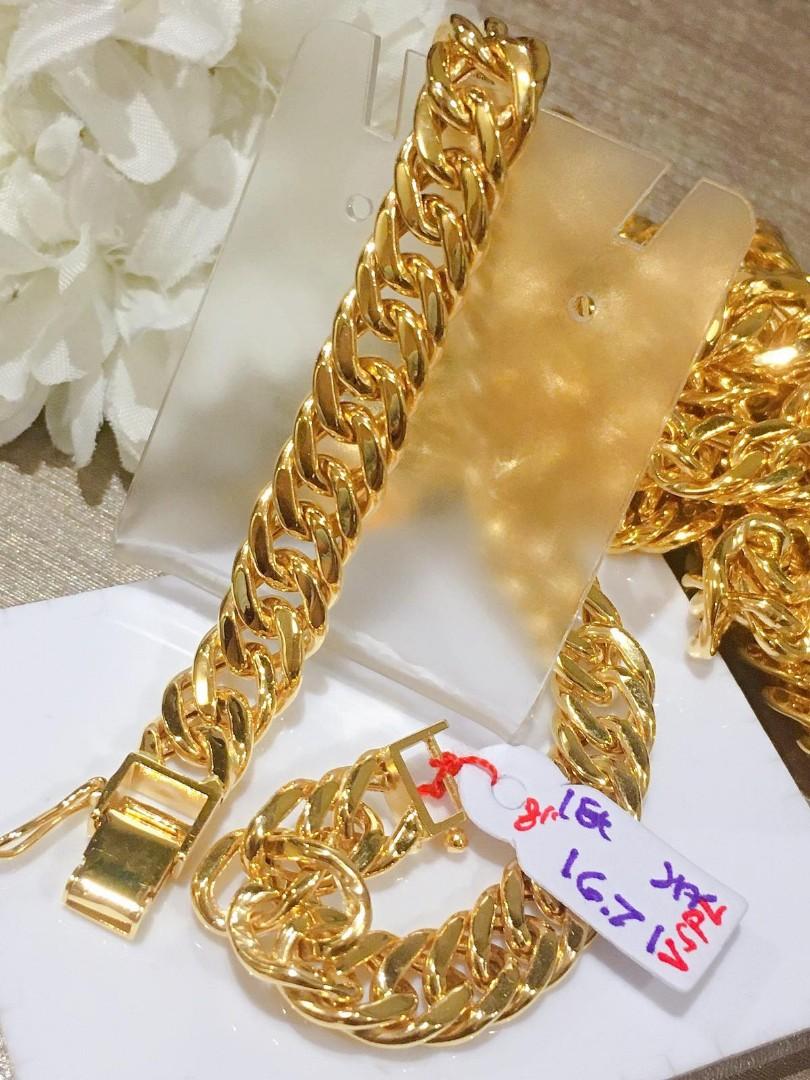 22K Gold Sleek Designer Men's Bracelet – Ashok Jewellers Canada-sonthuy.vn