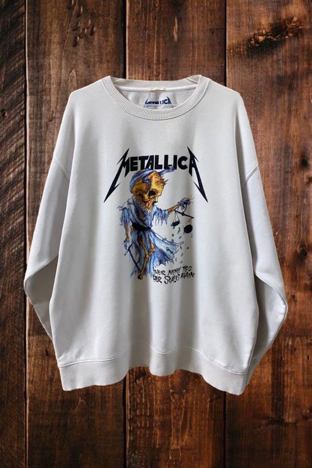 Metallica crew neck sweatshirt outlet