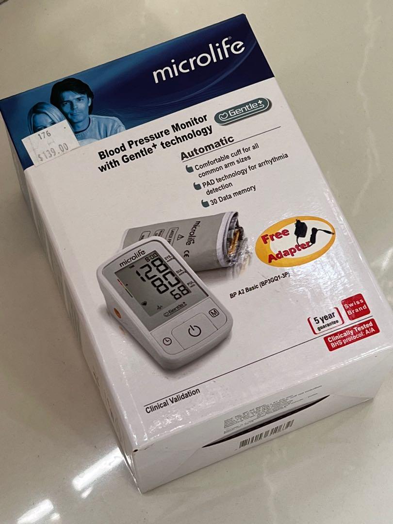 Microlife Blood Pressure Monitor with Gentle+ Technology, Health