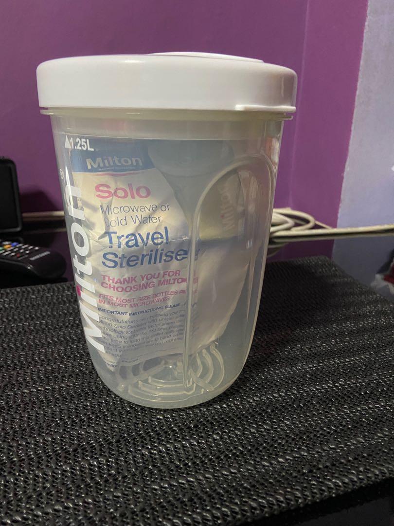 Milton solo microwave steriliser sales instructions