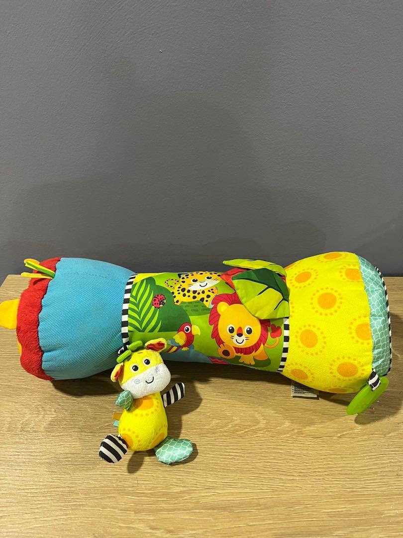Baby safari tummy time roller sales
