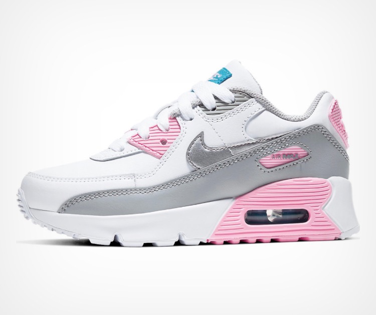 Nike Air Max metallic silver/pink 