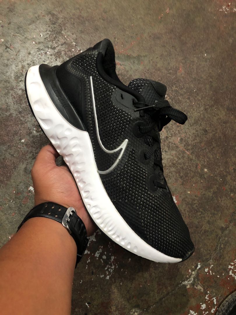 men's nike renew run black