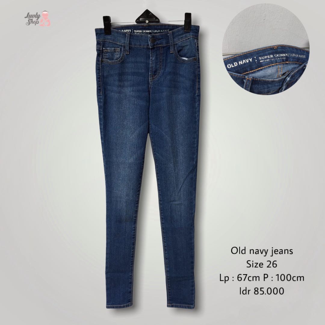 Old navy jeans, Fesyen Wanita, Pakaian 