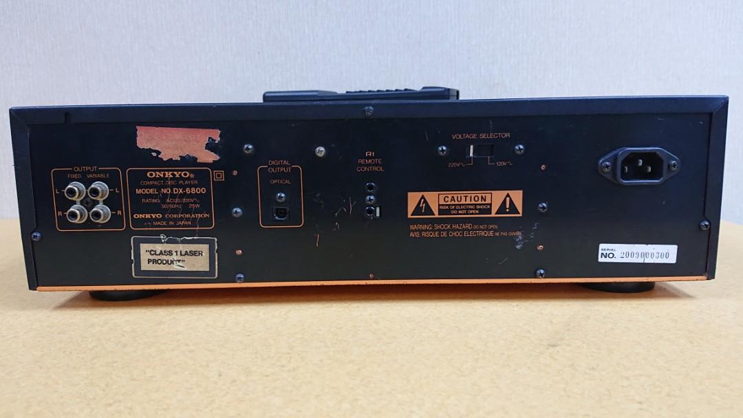 ONKYO DISC PLAYER R1, 音響器材, 音樂播放裝置 MP3及CD Player Carousell