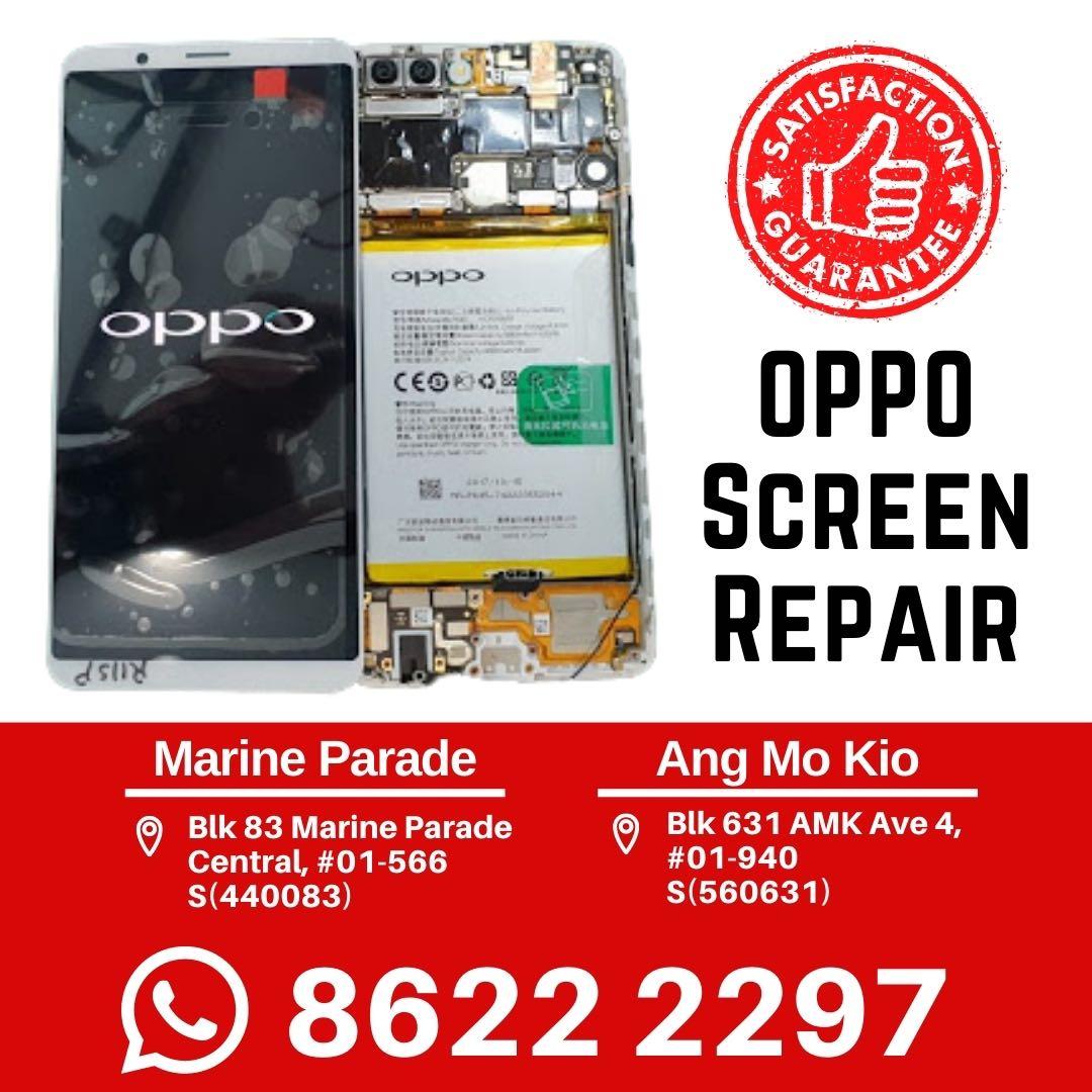 Oppo Reno 3 Pro Cracked LCD Display Screen Battery Can't On Logo