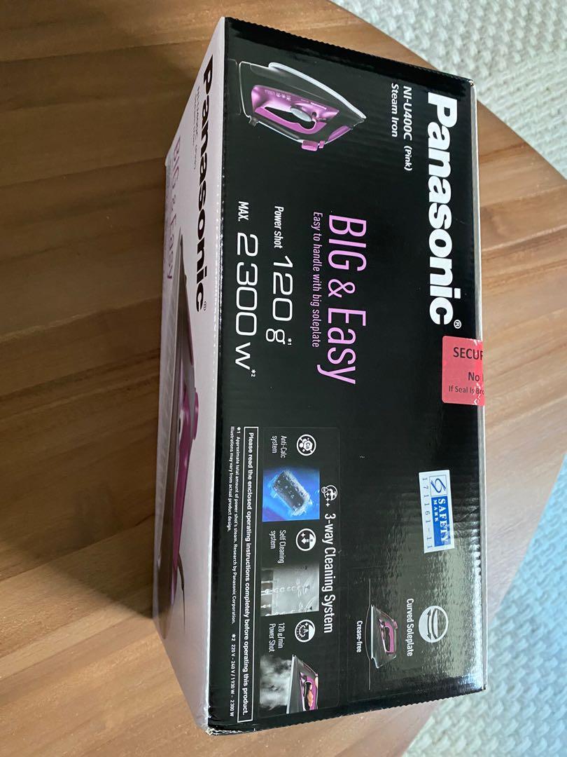 Panasonic NI-U400 Steam Iron, TV & Home Appliances, Irons & Steamers on ...