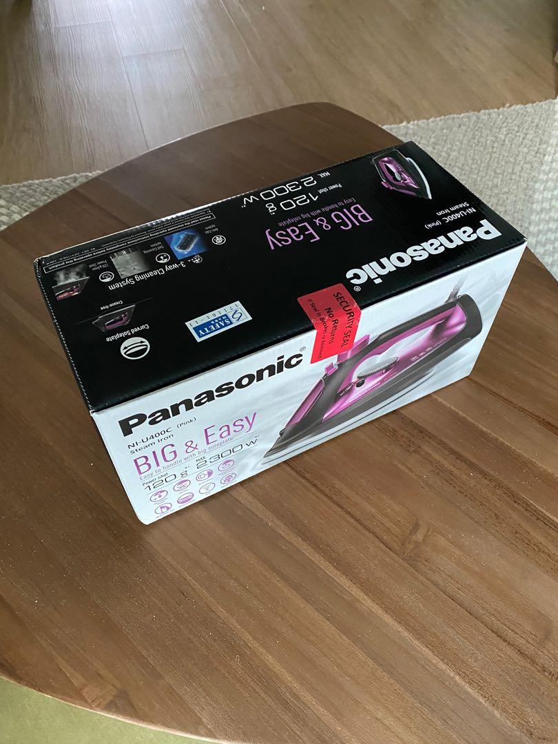 Panasonic NI-U400 Steam Iron, TV & Home Appliances, Irons & Steamers on ...