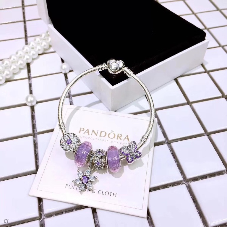 Purple shop bracelet pandora