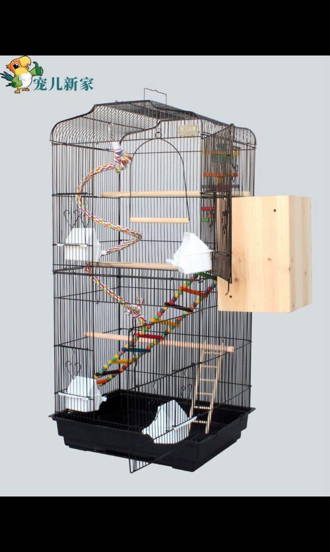 collapsible parrot cage