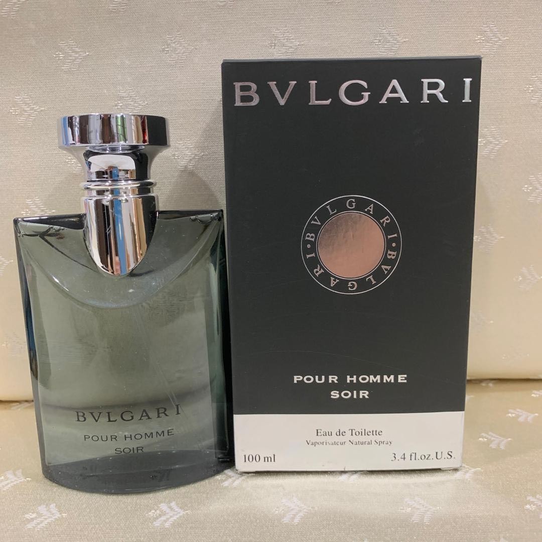 Perfume Tester Bvlgari pour Homme soir Perfume Beauty Personal