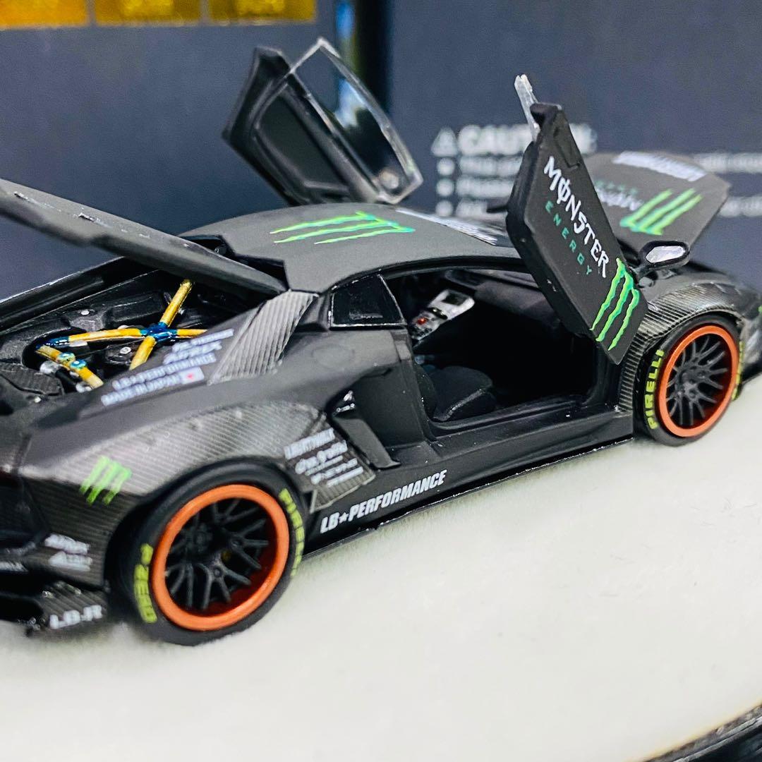 PGM 1/64 Die-Cast Fully Open Model Car LB Performance