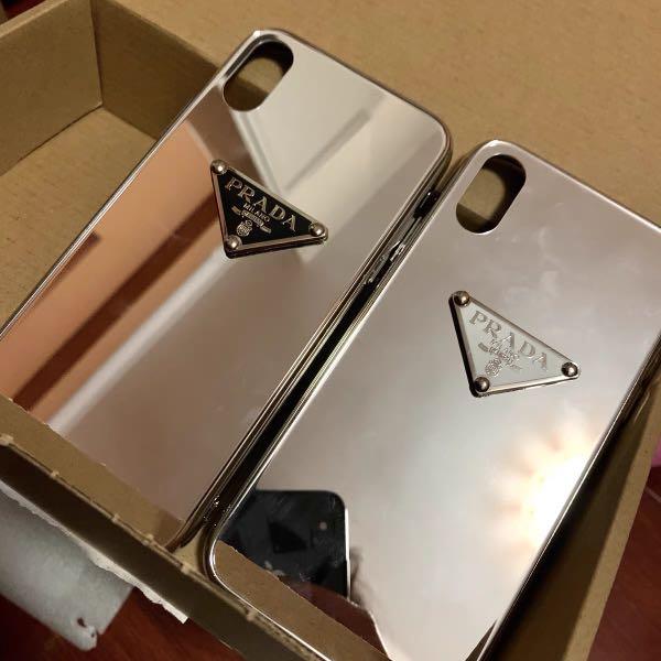 PRADA Mirror phone case for IPHONE, SAMSUNG FLIP & FOLD, Mobile Phones &  Gadgets, Mobile & Gadget Accessories, Cases & Sleeves on Carousell