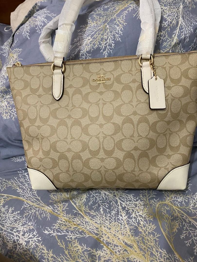 READY STOCK COACH F29208 ZIP TOTE BAG