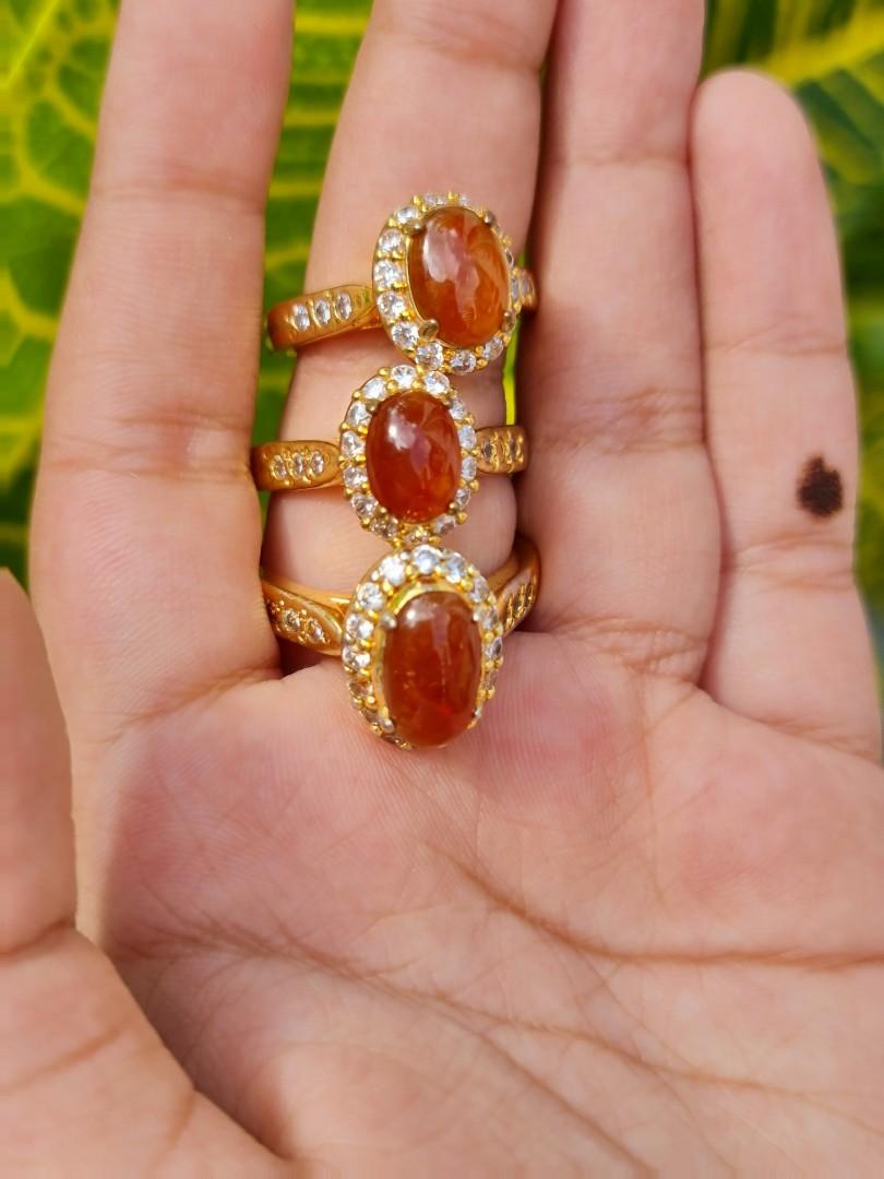 RED Jade grade A ring