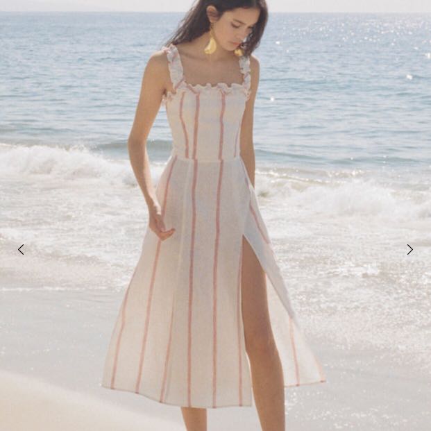 Reformation Lavender Dress In Licorice Women S Fashion Dresses Sets Dresses On Carousell