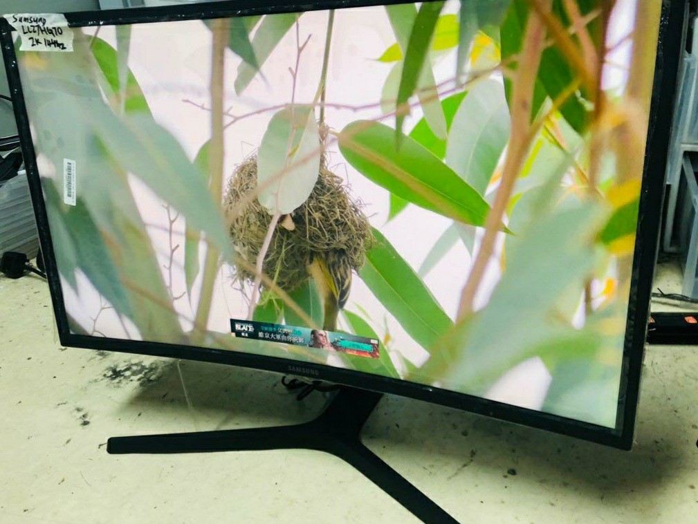 samsung 27吋27inch LC27HG70 2k 144hz 量 
