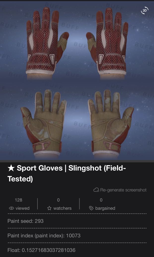 Slingshot sports gloves FT, Video Gaming, Gaming Accessories, InGame