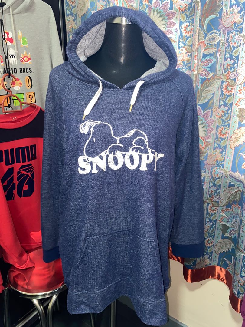 Snoopy Hoodie, Women's Fashion, Tops, Longsleeves on Carousell