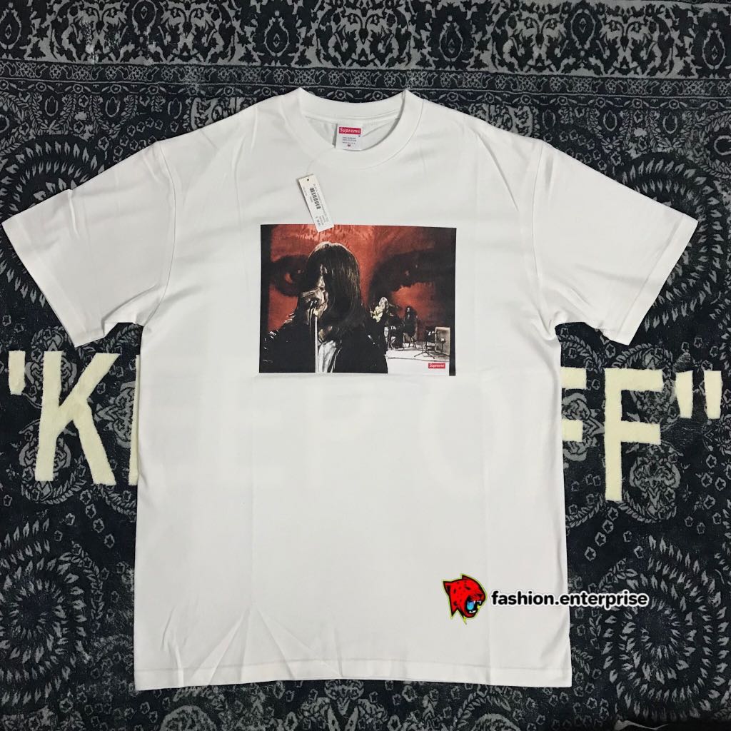 supreme black sabbath tee