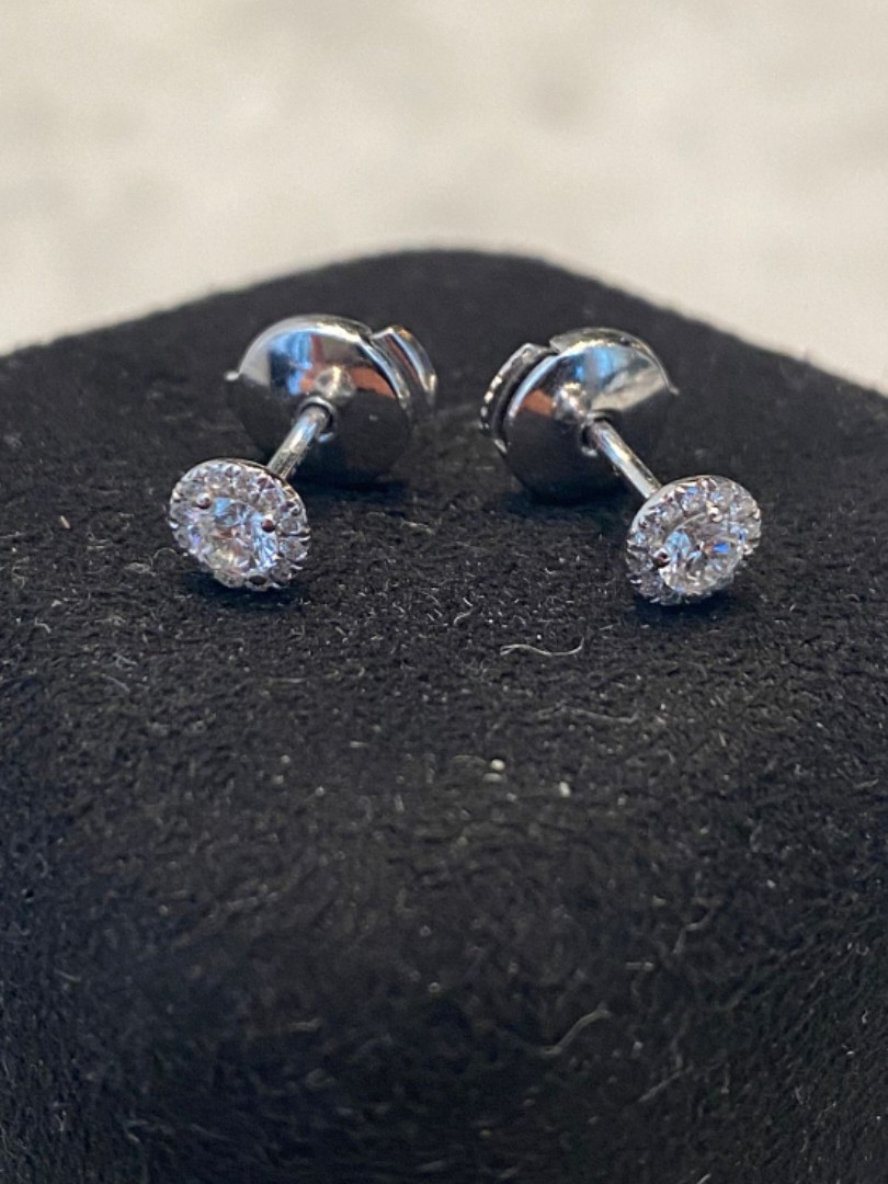 White gold earrings tiffany best sale