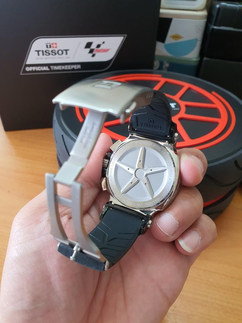 Tissot silver hotsell black dial 776