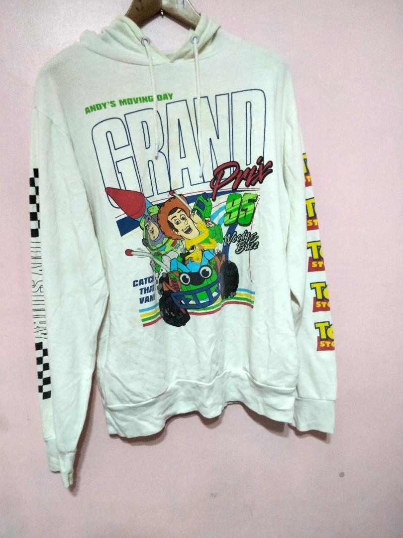 Toy Story Hoodie jacket (Category: Coats, Jackets and Outerwear) located in General Santos City (Dadiangas). Submitted by cold_stone721 (Listing ID 1138803709, Image 1). Description: Toy Story hoodie jacket. Cut tag. Minimal yellow stains. 23x28. P700+sf.