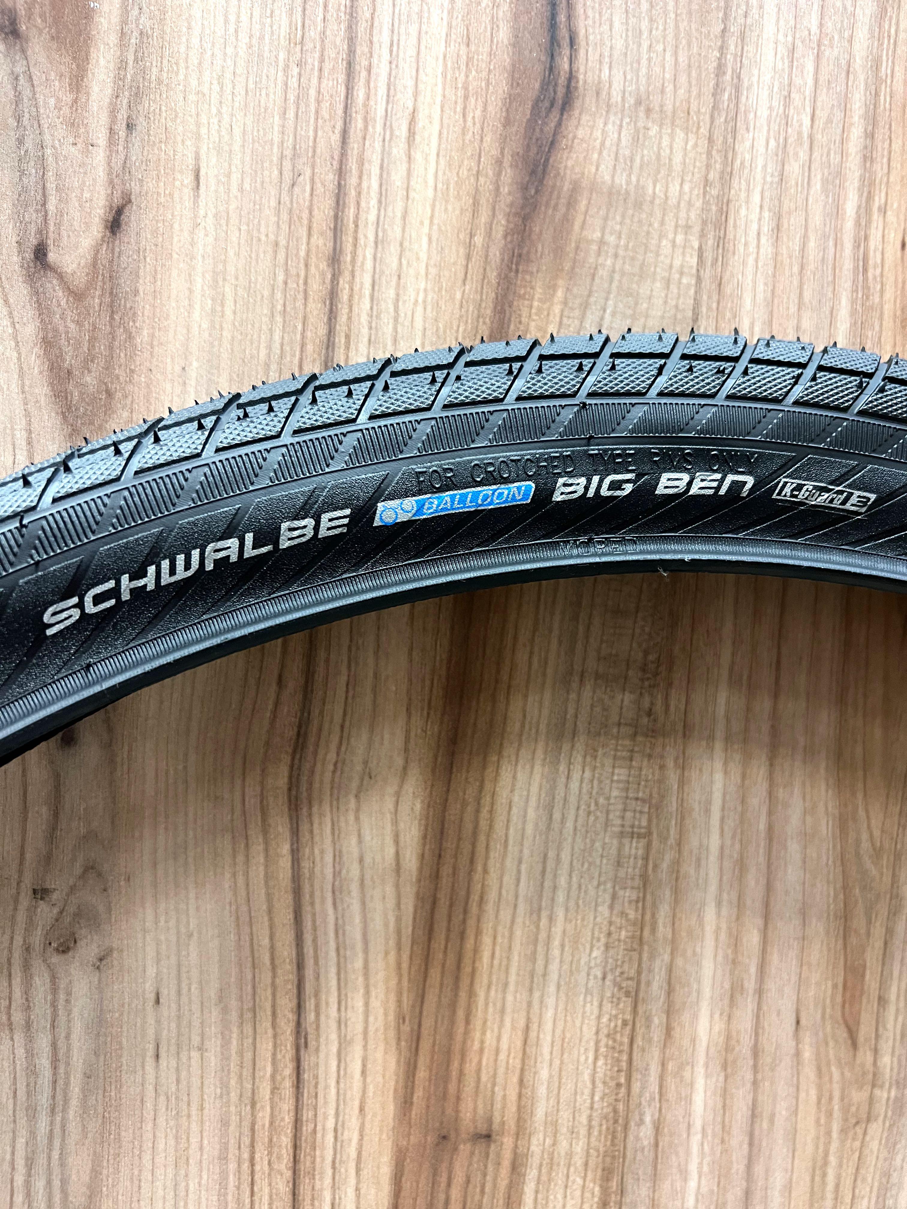 Copertone Schwalbe Big Ben Reflex Per Bici – 26 X 2.15, Graffite, K-Guard, TwinSkin, Linea Active, Per Città E Trekking - 2