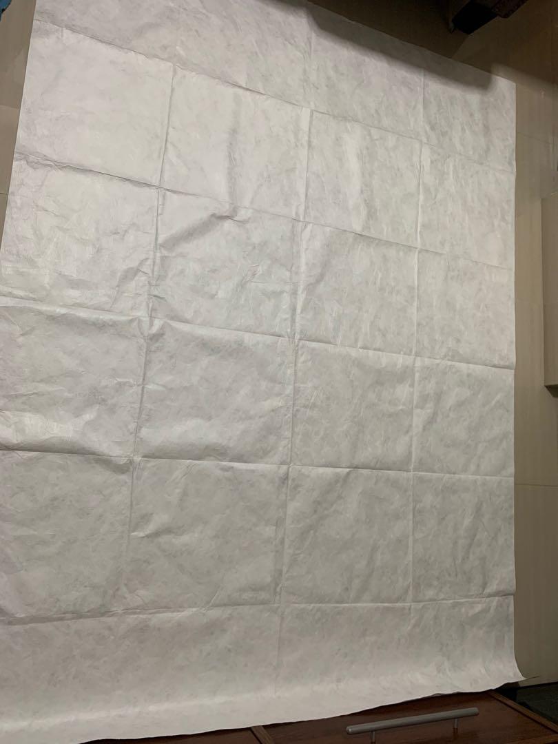 Tyvek 杜邦紙 0.15mm薄 DIY UL footprint 營底墊 露營, 運動產品, 行山及露營 Carousell