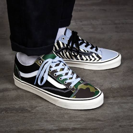 vans old skool mismatch