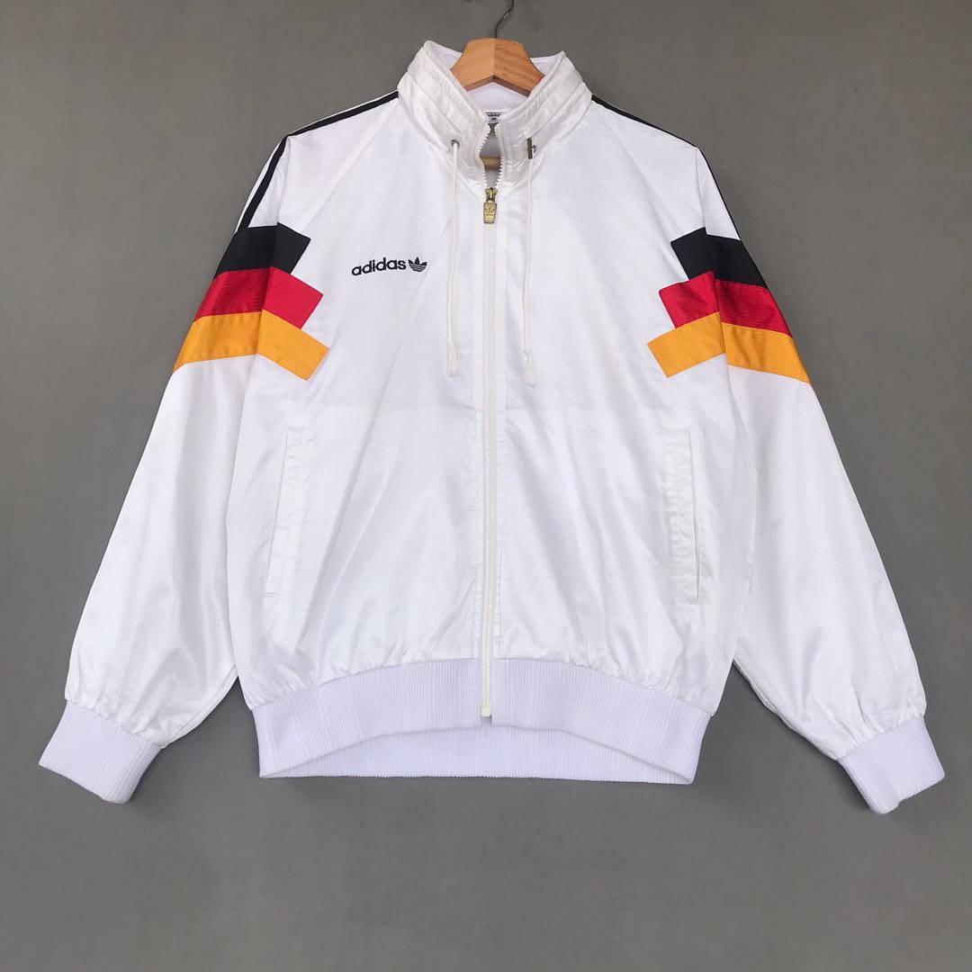 Vintage Jacket Adidas Germany National 1992, Men's Fashion, Coats