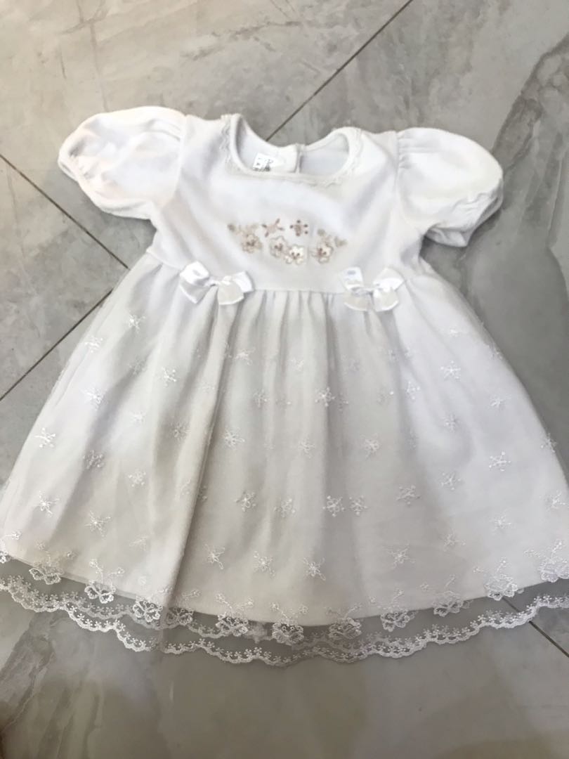 White Lace Dress for Girls, Bayi \u0026 Anak 