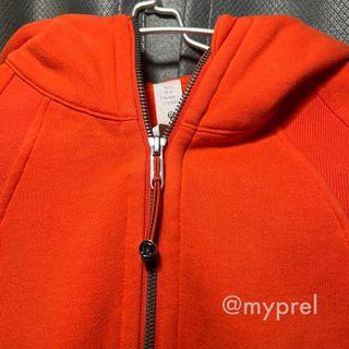 (reserved) XS/S Lululemon Scuba Oversized Half Zip Autumn Red