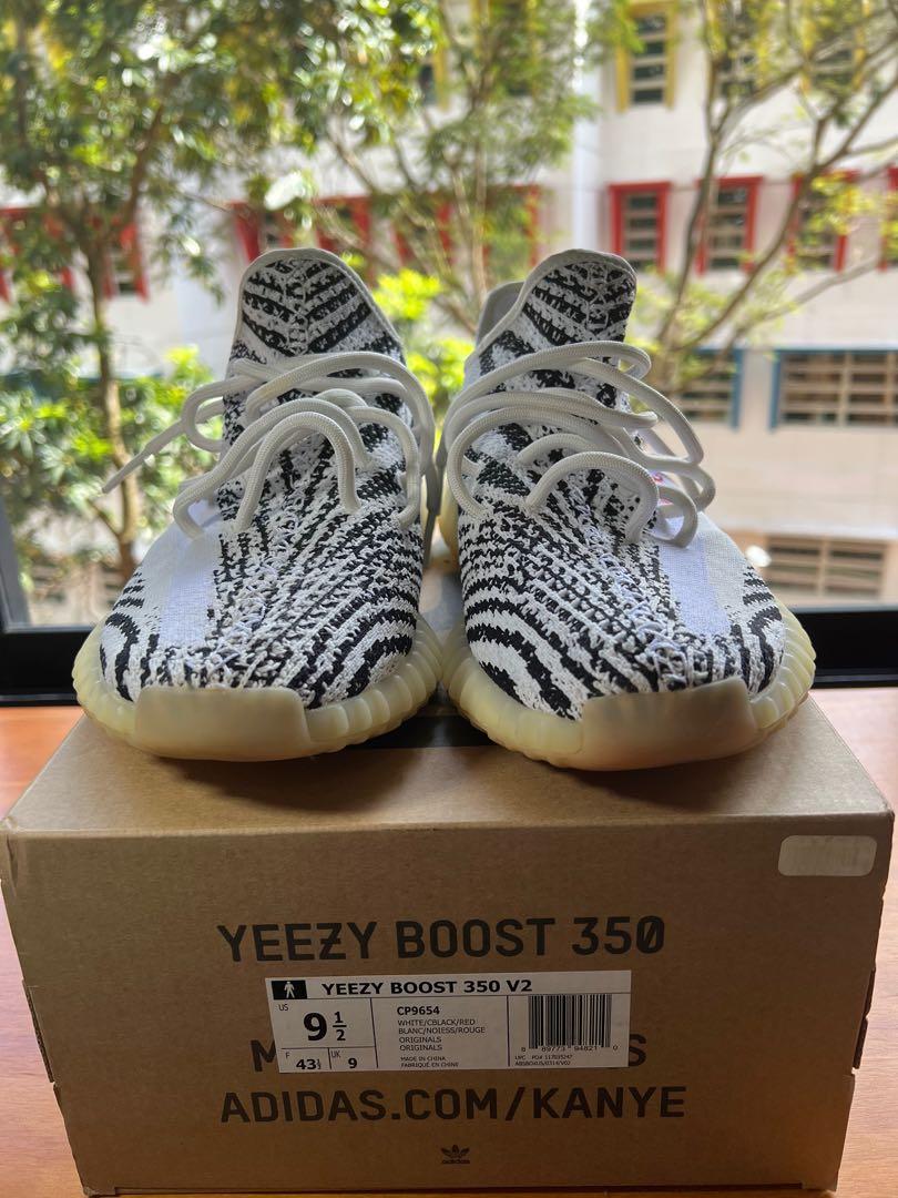 Yeezy Boost 350 V2 Zebra Men s Fashion Footwear Sneakers on