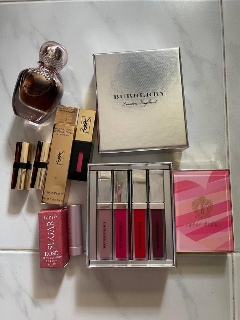 Burberry festive mini lip velvet set discount