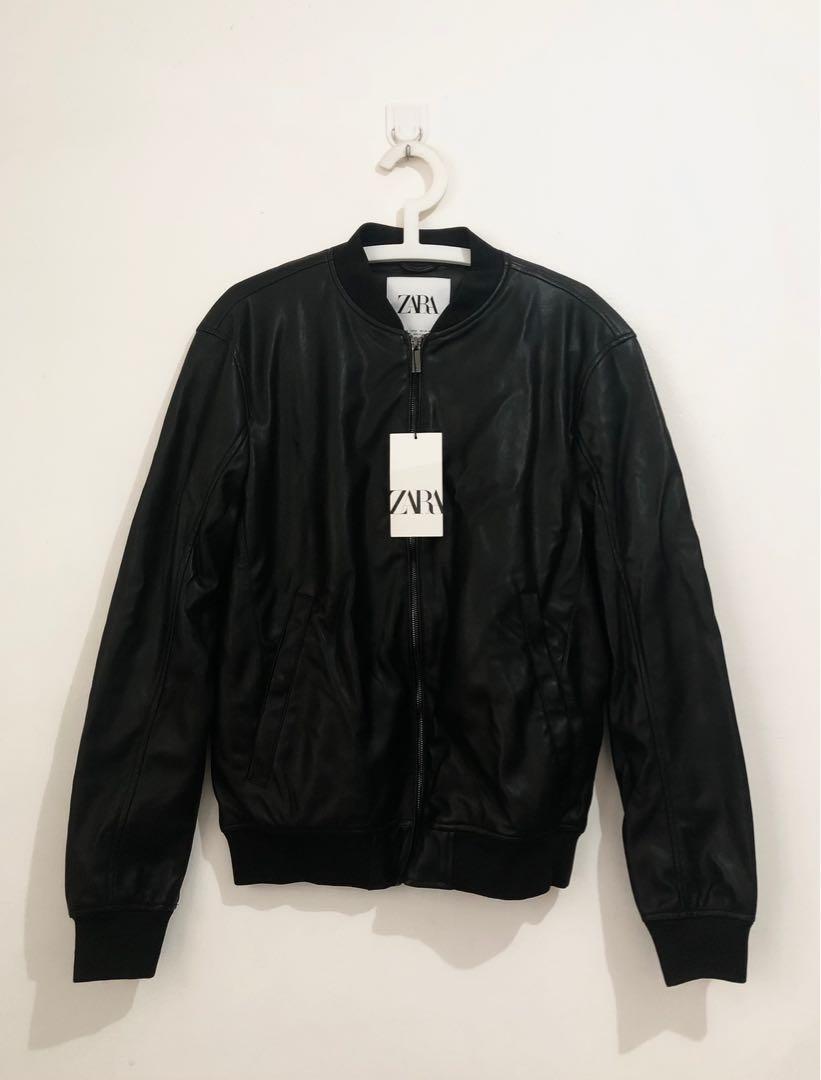 Zara Black Bomber Jacket, Women's Fashion, Coats, Jackets and Outerwear