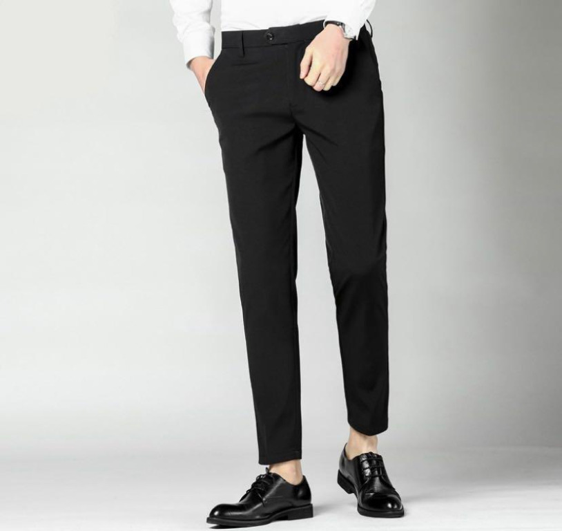 ZARA Men Formal Business Meeting Pants Slim Fit Straight , Men's Fashion,  Bottoms, Trousers on Carousell