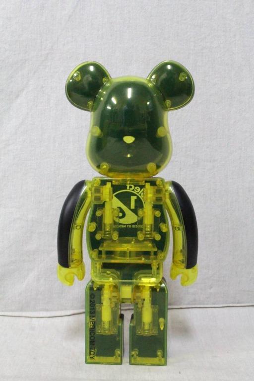 2013 Project 1/6 Limited !!! Black / Yellow 400% Be@rbrick 