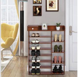 8 Tier 18 Pair Shoe Rack Storage