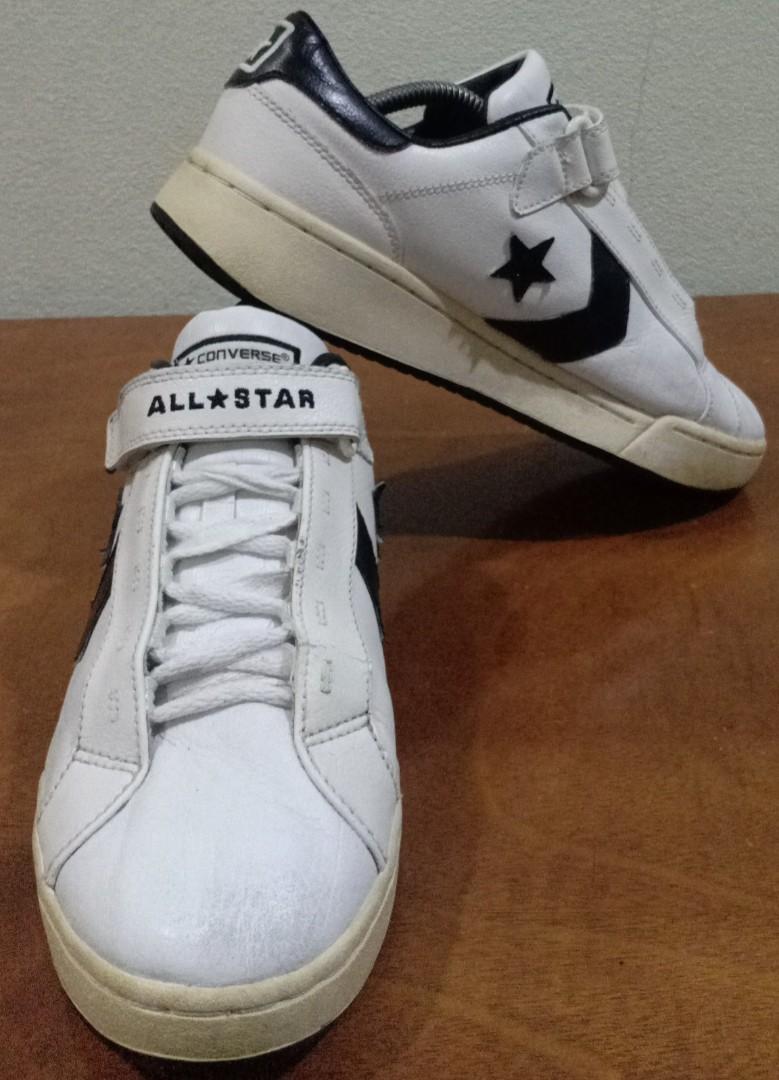 9uk Rm68 Vintage Converse One Star Low Top Leather Strap