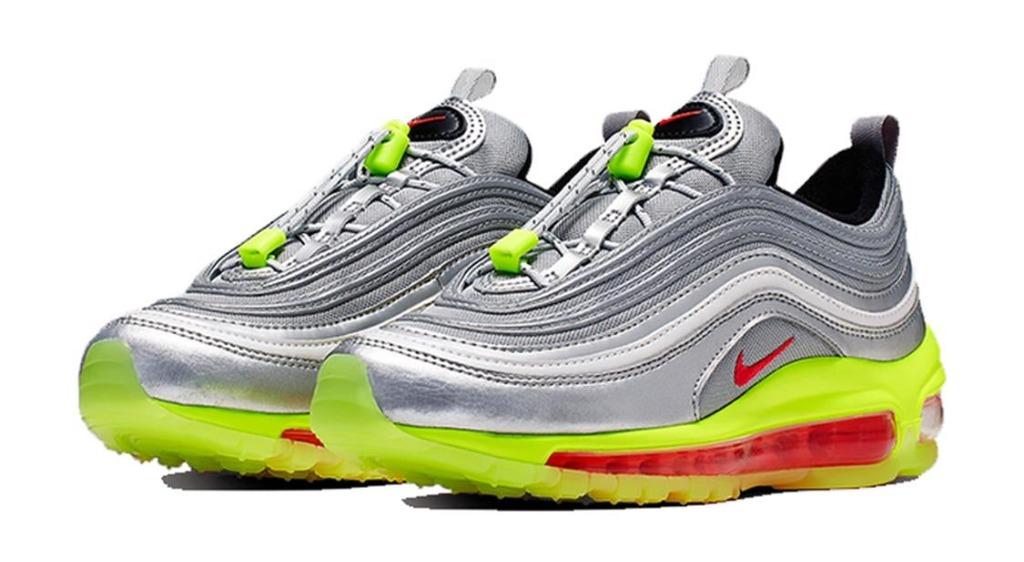 Air max 97 se white volt deals black  and  crimson